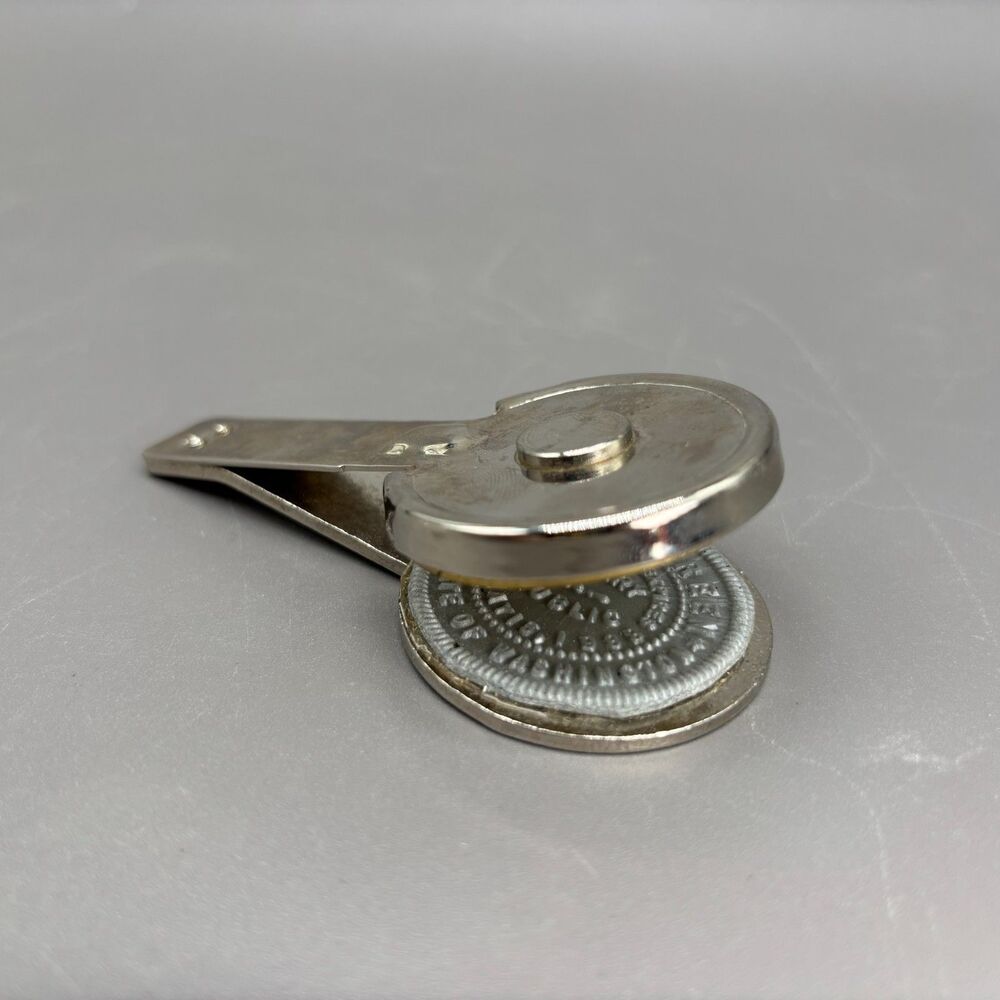 Vintage Notary Public Seal Embosser Insert Die Washington State 1988 James Green